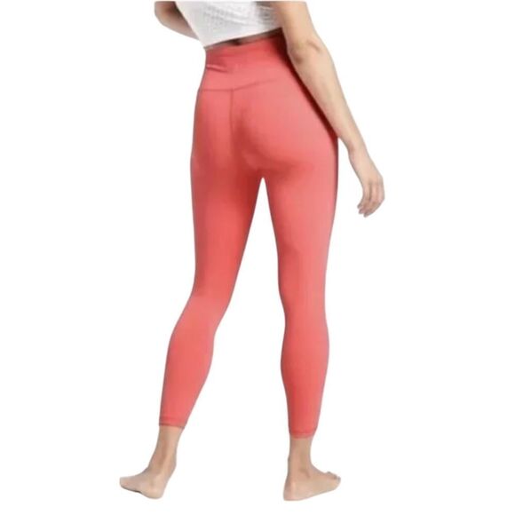 Athleta Transcend 7/8 Tight Coral Petal Pink Large NWOT - Picture 4 of 10